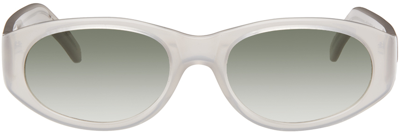 Our Legacy Gray Unwound Sunglasses In Neutral