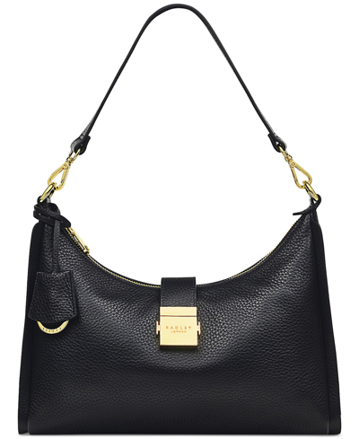 Radley London Medium Sloane Street Leather Shoulder Bag In Black