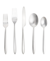 Fortessa Velo Brushed 20-piece Flatware Set In Stainless Steel
