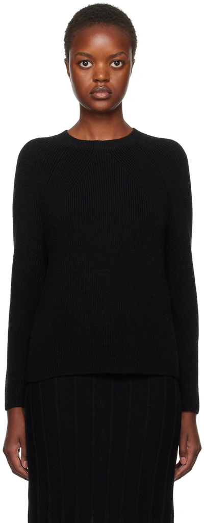 Max Mara Black Balenio Sweater In 009 Black