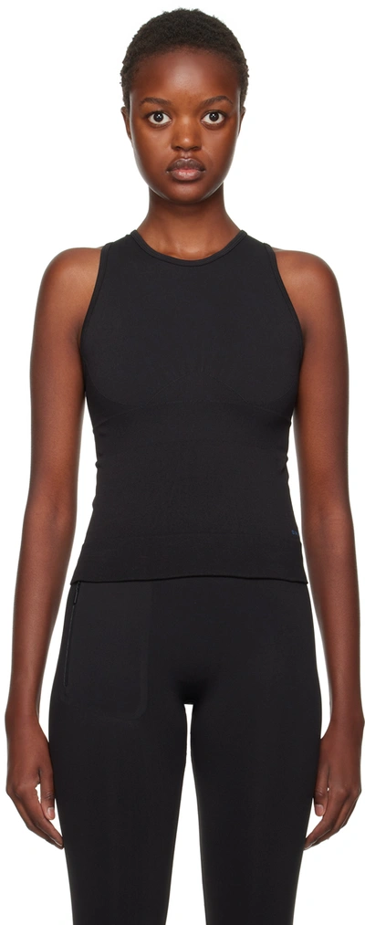 Max Mara Black Pavido Tank Top In 005 Black