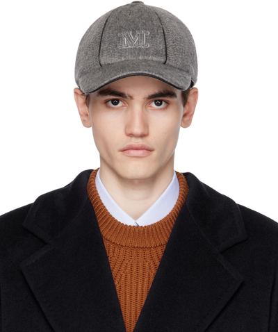 Max Mara Grey Nella Cap In 005 Medium Grey