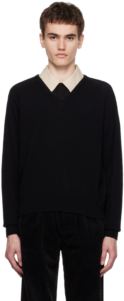 Dunst Black Raglan Sweater