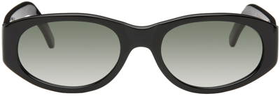 Our Legacy Black Unwound Sunglasses In Infinite Black