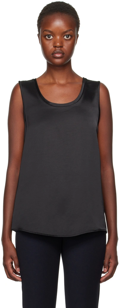 S Max Mara Black Ester Tank Top