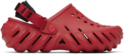 Crocs Echo Clog In Varsity Red