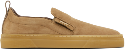 Max Mara Tan Tiaf Trainers In 003 Mustard