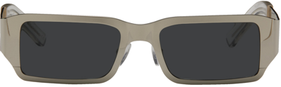 A Better Feeling Silver Pollux Sunglasses In Black