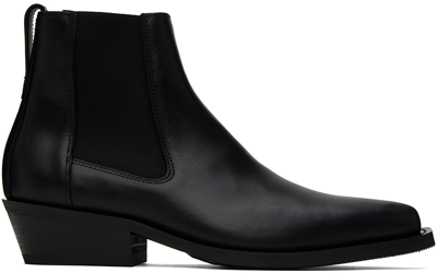 Our Legacy Leather Ankle-length Boots In Black
