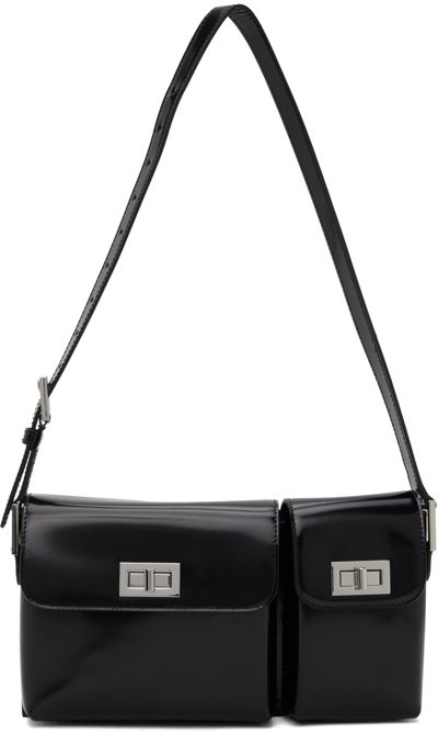 By Far Black Billy Bag