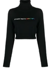 PALM ANGELS PALM ANGELS ALL ROADS CROPPED JUMPER