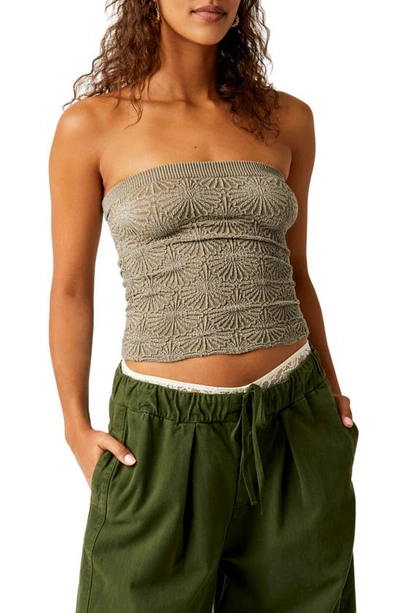 Free People Love Letter Tube Top In Stingray