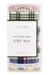 Illume ® Balsam & Cedar Mini Tin 3-piece Gift Set In Balsam Cedar Multi 3.1oz