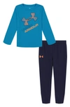 UNDER ARMOUR KIDS' POP LONG SLEEVE & JOGGERS TWO-PIECE SET