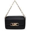 MICHAEL MICHAEL KORS BLACK LEATHER PARKER BAG