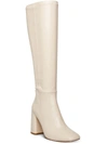 Madden Girl Winsloww Womens Solid Tall Knee-high Boots In White