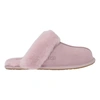 Ugg Scuffette Ii Fur-trimmed Slippers In Pink