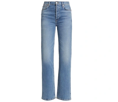 Re/done 90s Loose Rio Fade Jeans In Blue