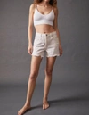 FREE PEOPLE MAKAI CUT OFF SHORTS IN WHITE