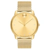 MOVADO MEN'S BOLD GOLD DIAL WATCH