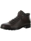 KENNETH COLE NEW YORK HUGH LOW MENS LEATHER LACE UP HIKING BOOTS