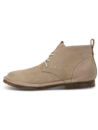Gentle Souls By Kenneth Cole Albert Mens Leather Lace-up Chukka Boots In Beige