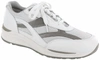 Sas Men's Journey Mesh Lace Up Sneaker - Medium Width In White / Gray In White