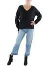 NYDJ WOMENS KNIT RIBBED TRIM PULLOVER SWEATER