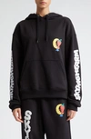 Sky High Farm Workwear Black Firework Hoodie In Black