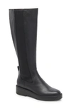 Dolce Vita Eamon Knee High Boot In Black Leather H2o