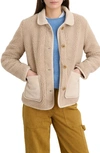 Alex Mill Marley Sherpa Jacket In Natural