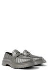 Camper Walden Twins Slip-on Loafers In Grey