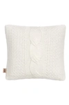 UGG ERIE CABLE KNIT ACCENT PILLOW