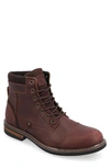 Territory Boots Yukon Cap Toe Ankle Boot In Mahogany