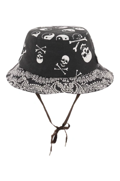 Children Of The Discordance Bandana Bucket Hat In Black