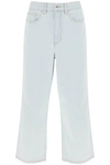 KENZO KENZO 'SUMIRE' CROPPED JEANS WITH WIDE LEG