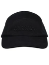 ISABEL MARANT ISABEL MARANT WOMAN ISABEL MARANT 'TEDJI' BLACK COTTON HAT