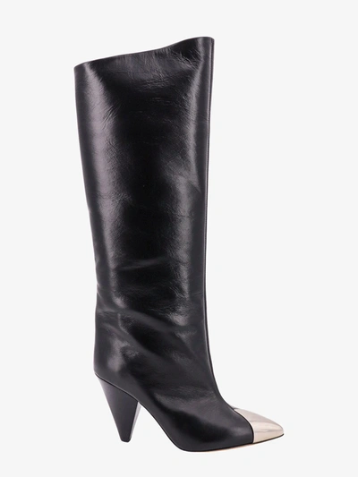 Isabel Marant Lilezio Heeled Boots In Black