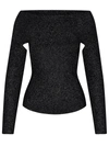 KHAITE KHAITE WOMAN KHAITE BLACK WOOL BLEND BODY SWEATER