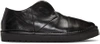 MARSÈLL Black Leather Loafers