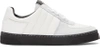 PROENZA SCHOULER White & Grey Lace-Up Sneakers