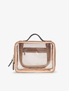 Kaya Medium Clear Cosmetics Case