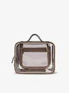 Kaya Medium Clear Cosmetics Case