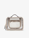 Kaya Medium Clear Cosmetics Case