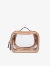 Kaya Large Clear Cosmetics Case