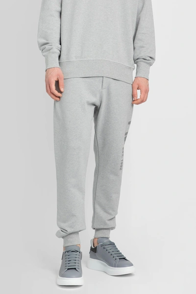 Alexander Mcqueen Logo Print Sweatpants In Grey