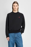 Ami Alexandre Mattiussi Ami Paris De Coeur Sweatshirt In Black
