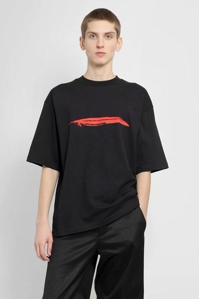 Ann Demeulemeester Stanny Comfort Cotton T-shirt In Black