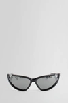 Balenciaga Black Side Xpander Cat-eye Sunglasses In Black