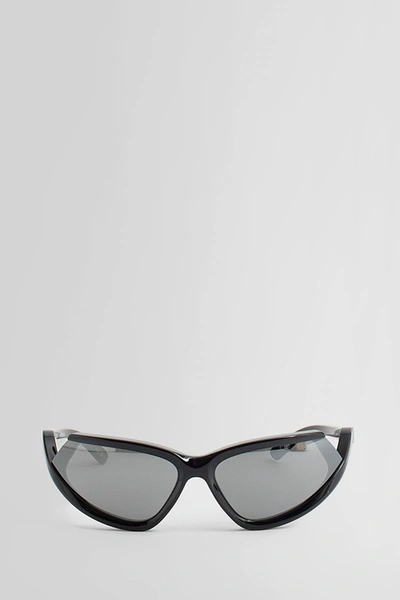 Balenciaga Black Side Xpander Cat-eye Sunglasses